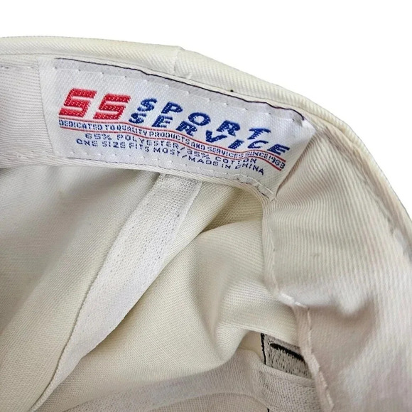 Rare Vintage Stripe Mopar Performance‎ Penstar Canvas Snapback Big Logo Hat - Picture 5 of 6